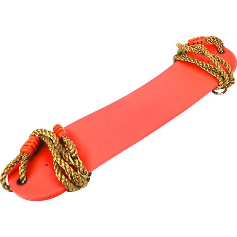 Balançoire souple réglable en EVA avec corde, jouet de balançoire suspendue pour enfants (rouge) (1/5)