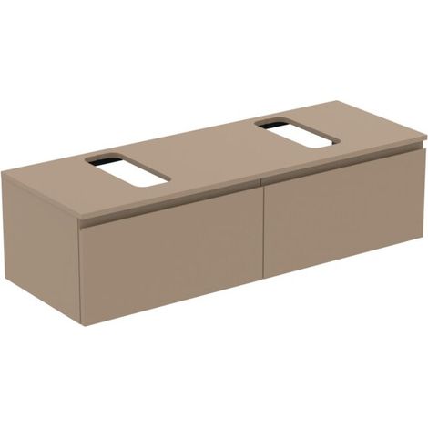 Meuble sous-lavabo Ideal Standard E3495UP Finesse découpe g/d (1/3)