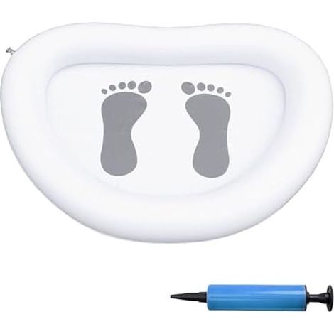 Aufblasbare Fußmatte – 45 x 35 x 15 cm – Für Strand, Pool, Camping – Inklusive Handpumpe – 1 Stück (1/5)