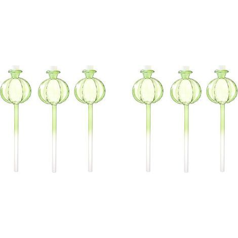 Globes D'Arrosage des Plantes, 6 Dispositifs D'Arrosage des Plantes Soufflés, Globes D'Arrosage Automatique, Globes D'Arrosage pour Plantes (1/5)