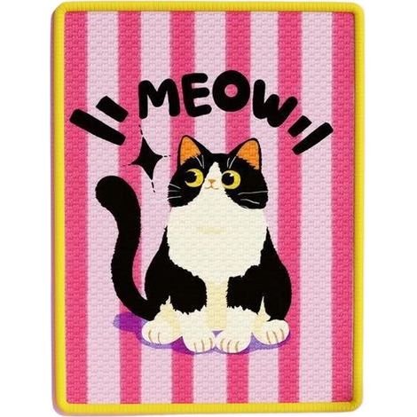 Tapis à Griffoirs Autoadhésif pour Chat Tapis Grattoir pour Chat Solution de Grattage pour Protéger Meubles Canapé Mur dans Salon Bureau Appartement Voiture (1/5)
