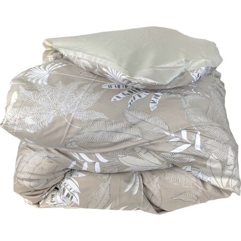 Housse de couette satin de coton CAYENNE 200x200 cm (1/5)