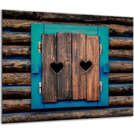 PLAQUE DE PROTECTION EN VERRE POUR POÊLE 60x52 BOIS (1/5)