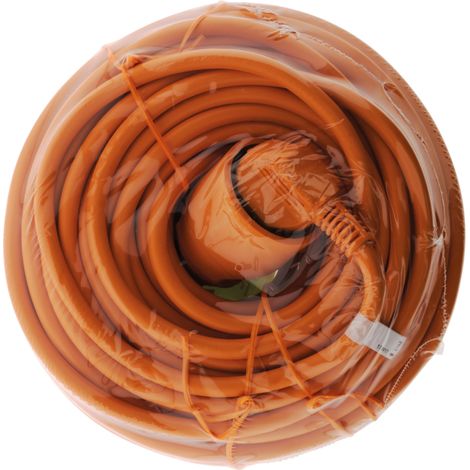 Verlängerungskabel Ho5VV-F 3G1,5mm² Orange Länge 25 Meter