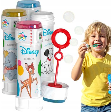 Burbujas de jabón para niños, fiesta de cumpleaños clásica de Disney, 60 ml. (1/2)
