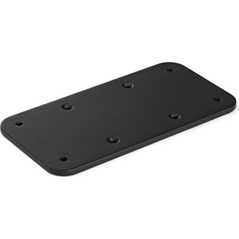 StarTech.com Supporto Docking Station SSPMSUDWM Acciaio Nero Parete/Sotto Scrivania (1/5)