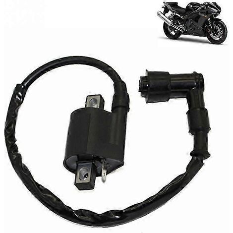 Bobine d'allumage CG-125 pour motos 50cc, 150cc, 200cc et 250cc (moteur GY6, scooter, cyclomoteur, quad, kart, moto cross, 12 V). (1/5)