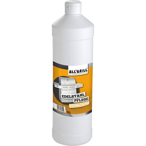 ALLGRILL Edelstahl-Pflegemittel 1000 ml Edelstahlpflege PE-Flasche 62-1000