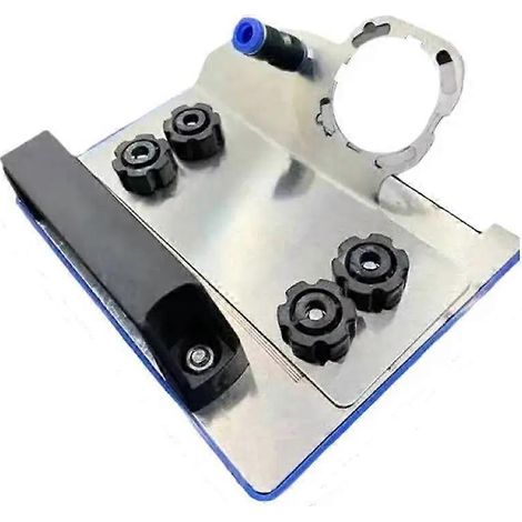 Support de meuleuse d'angle type 100 pour carrelagechanfreinage à 45°métalcéramiquecadre de chanfreinageargent (1/5)