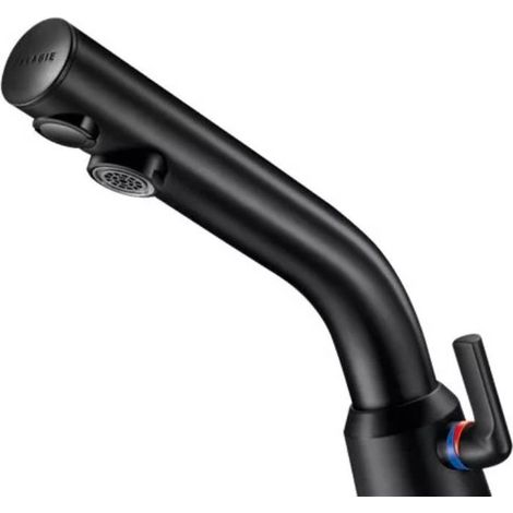 Delabie MBatt. BINOPTIC MIX G3/8B mat noir.6V-batt. dans boîtier électronique (1/3)