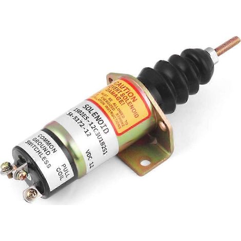 Électrovanne d'arrêt de carburant 12 V SA-5172-12 pour vanne d'arrêt Woodward Power Off Valve 1502ES-12C3U1B2S1 (1/5)