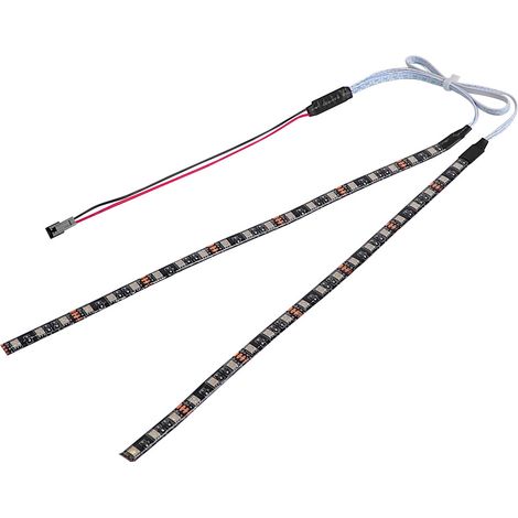 Compatible avec les rubans LED RGB KUGOO M4 et M4 Pro, les bannières lumineuses, les feux de signalisation et les éclairages décoratifs latéraux (gauche et droite).
