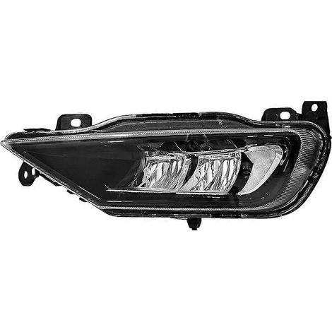Phare antibrouillard avant à LED compatible avec Volvo XC60 XC90 S90 V90, feu de jour à LED, référence 31434666 31395865, noir et transparent (1/5)