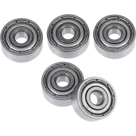 Stück 623ZZ 3 mm x 10 mm x 4 mm abgedichtete Rillenkugellager-Silver (1/2)