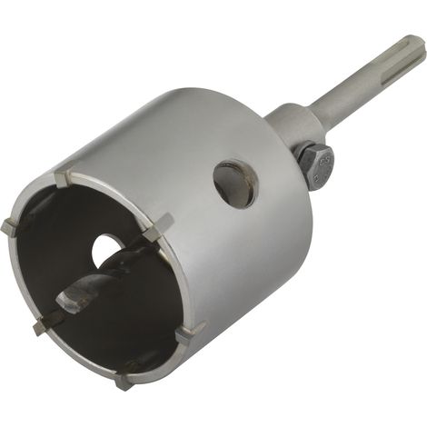 wolfcraft - Trépan Béton SDS-Plus en Carbure de Tungstène - Diamètre 68 mm - Profondeur de coupe 46 mm - réf. 8914000 (1/2)