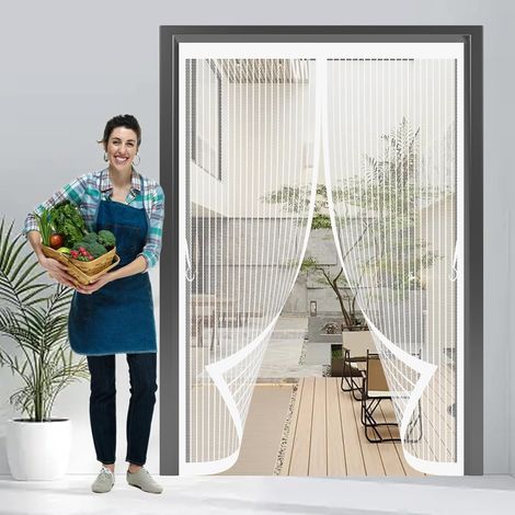 Moustiquaire Porte 102 x 105 cm Anti-Moustiques, Anti-Insectes (1/5)