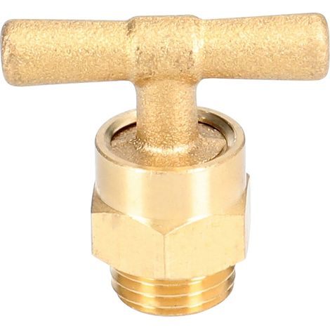 Garis D24002B Entwässerungsventil Messing 1/4 Standard