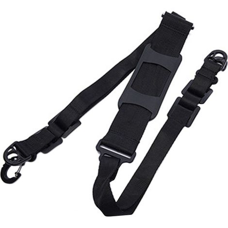 Sangle pour trottinette électrique, bandoulière réglable (noire) (1/3)