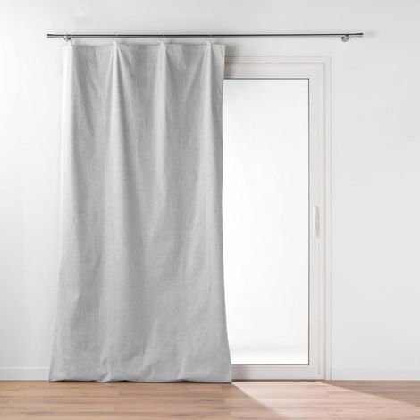 Doublure thermique occultante 130x230 cm – Isolation thermique de qualité – Coloris gris métallisé – Pour obscurité totale – Awelco