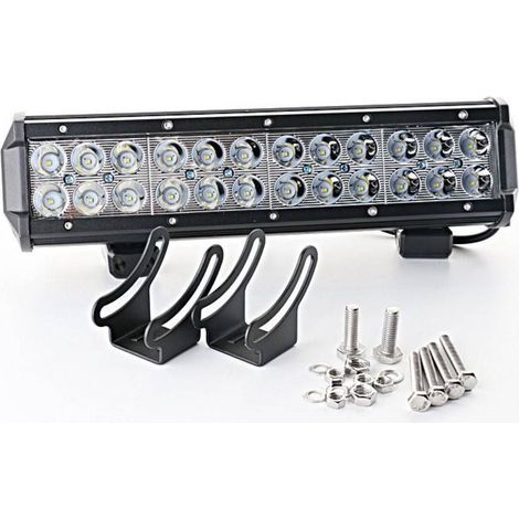 Barra LED 4x4 fuoristrada - 72W - 10-40V DC - 12 Pollici - 6.000 (1/5)