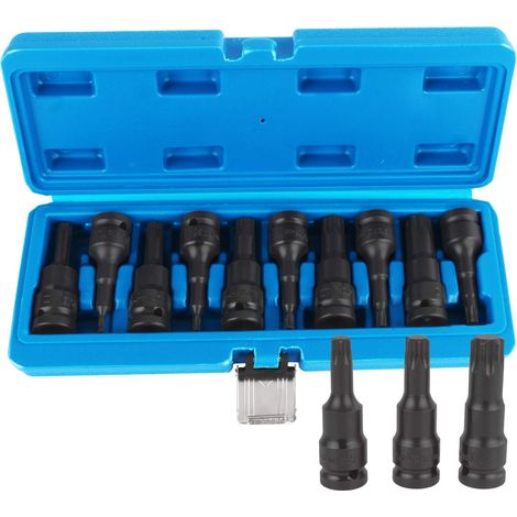 TECPO Set di chiavi a bussola Torx da 1/2 pollici T20-T70 (1/5)
