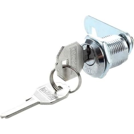 SABIR-Cylindre de serrure à came pour boîte aux lettres/tiroir, 20 mm, et 2 clés (1/4)