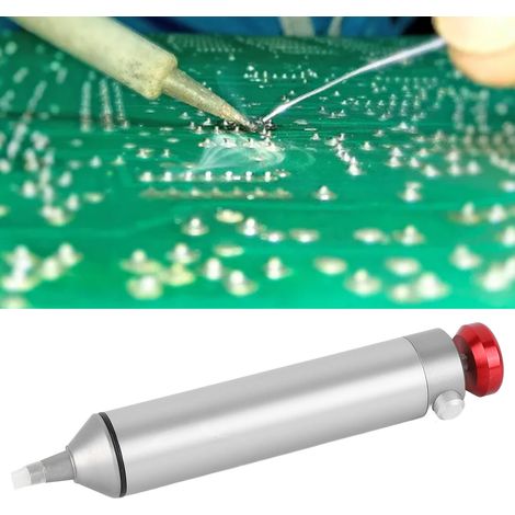 Hochleistungs-Entlötpumpe aus Aluminiumlegierung, elektronischer Entlötkolben, manuelle Vakuum-Entlötpumpe (1/5)
