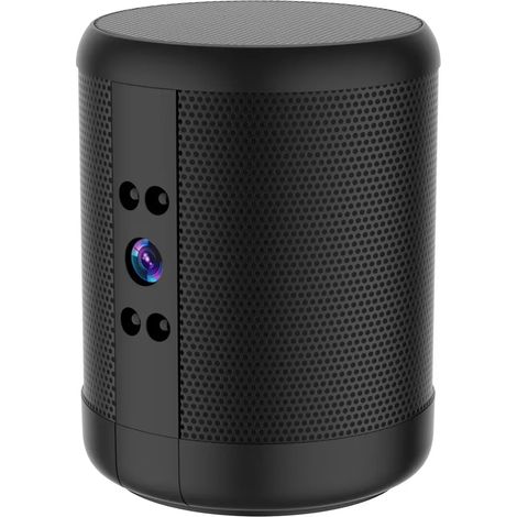 (128 Go) Mini caméra de sécurité domestique avec WiFi, interphone bidirectionnel et vision nocturne. (1/5)