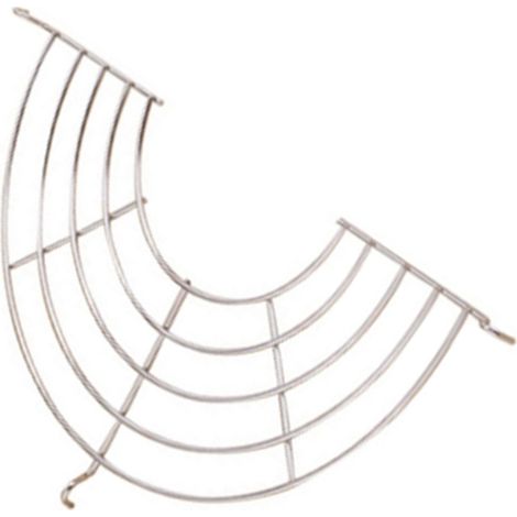 Wok de cuisine, poêle à frire, casserole, étagères en acier inoxydable, grille de refroidissement des aliments (grande taille) (1/5)