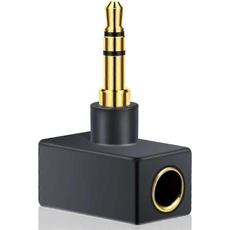 Adaptateur casque multifonction, adaptateur jack, adaptateur symétrique, adaptateur audio stéréo 3,5 mm (1/5)