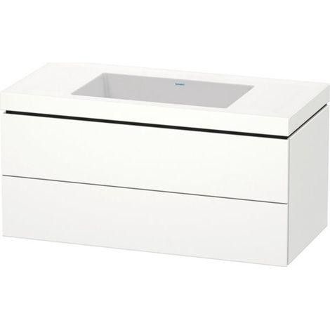 Duravit L-Cube c-bonded Ensemble suspendu, 2 tiroirs, sans (1/5)
