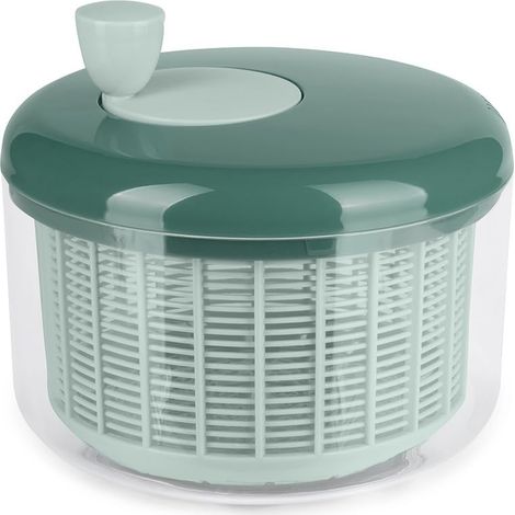 Essoreuse à salade 3,5L MEN433 manuel, maille fine, base antidérapante, compatible lave-vaisselle (1/2)