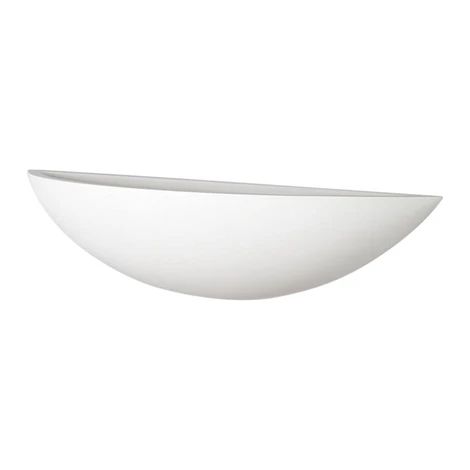 [GEBRAUCHT] Lindby Gips Wandlampe Bemalbar Diy Uplight Wandleuchte Gips 1 Flammig E27 B-Ware