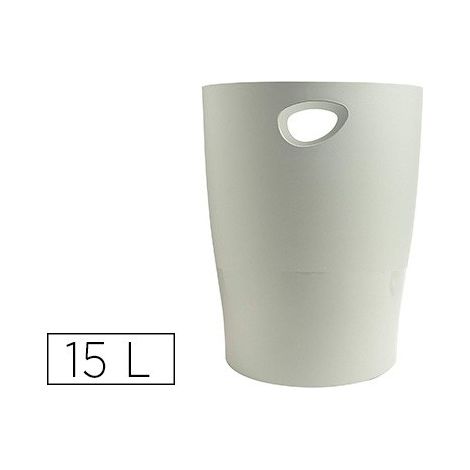 Exacompta 45306D Abfallbehälter Rund Polypropylen (PP) Grau