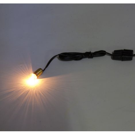 Lampadina E5 Bianca per Presepe 3,5 V Luce Calda per Presepe 10390 (1/3)