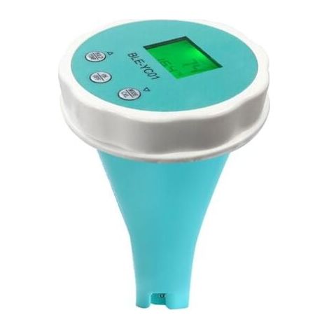 6-in-1 water quality meter: pH value, electrical conductivity (EC), total solids (TDS), redox potential (ORP), temperature, chlorine content, app display, Bluetooth enabled, swimming pool water qualit (1/5)
