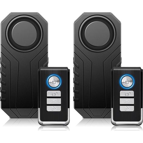 (lot de 2)Alarme de vélo,antidémarrage de moto avec télécommande,113 DB super fort (1/5)