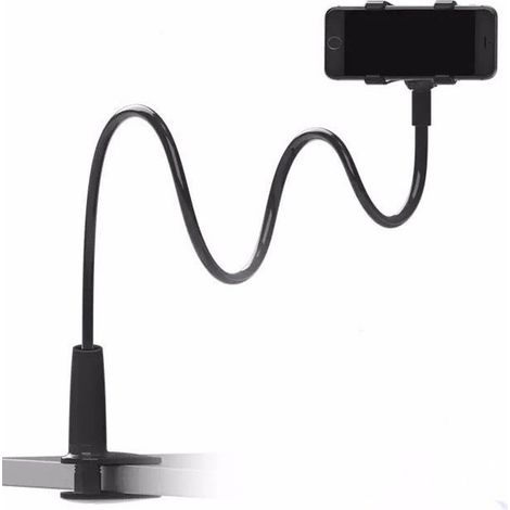 Flexibler Tablet-Halter mit Klemme – Gelenkarm für Bett, Schreibtisch, für Tablets von 4,7 bis 10,5 Zoll – 1 Stück (1/5)