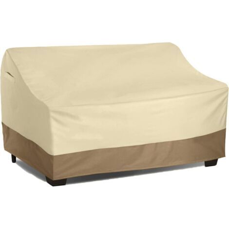 Waterproof cover for bench/loveseat, large waterproof outdoor furniture covers for loveseat/bench. (1/5)