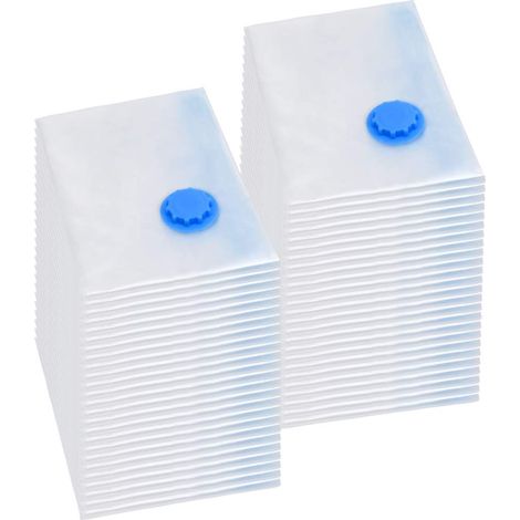 vidaXL Vacuum Travel Storage Bags Clothing Bags 120x70 cm 50 pcs