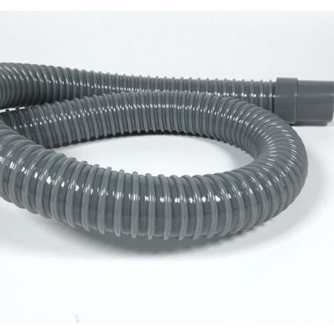 Tuyau souple d'évacuation flexible 90° – Diamètre 45 x 32 mm – Raccordement siphon – Plastique recyclé gris – Longueur 0,5 m (1/5)