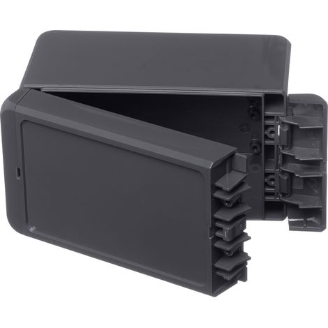 Bopla Bocube B 140809 PC-V0-G-7024 96023134 Outdoor-Gehäuse 90 x 151 x 80 Polycarbonat V0 Graphitg (1/2)
