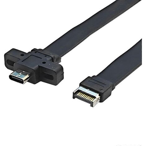 Connecteurs USB 3.2 Câble d'extension pour panneau avant, câble de déflecteur GEN2x2 A (1/5)
