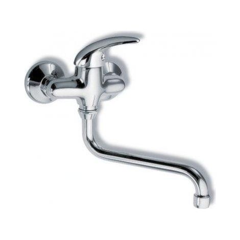 Novaservis Metalia 55 - Mélangeur lavabo mural 100 mm, chromé 55074/T,0 (1/2)