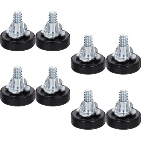 Pieds de table réglables à visser de 6 35 mm 1 4 pouce en (1/5)