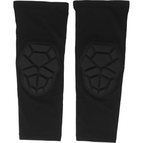 Genouillères de Protection Anti-Choc Anti-Dérapage, Évacuation de la Transpiration pour Football Basketball Course, Taille L 65‑77.5kg (1/5)