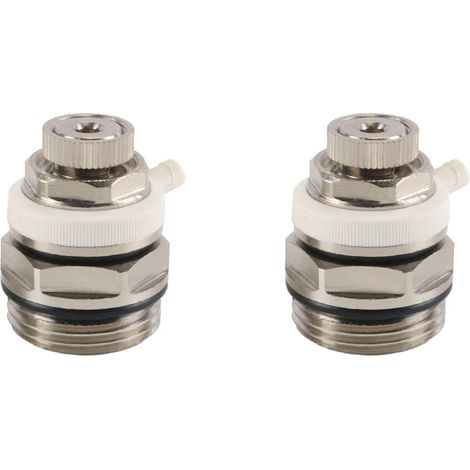 Lot De 2 Purgeurs De Radiateur Automatiques, Raccord 3/4", Purge Automatique du Radiateur, Vanne, Purge Automatique, Vanne De Purge (1/5)