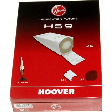 SACS (x5) H59 POUR ASPIRATEUR HOOVER