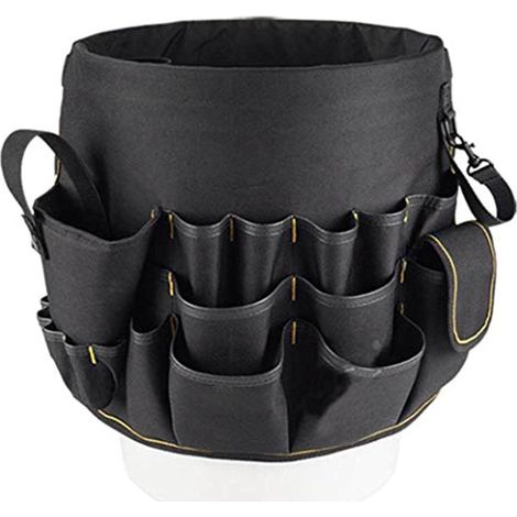 BEBUSINGOTO Eimer, Werkzeuggürtel, wasserdichte und tragbare Organizer-Tasche, Aufbewahrungstasche für Gartenwerkzeuge (1/5)