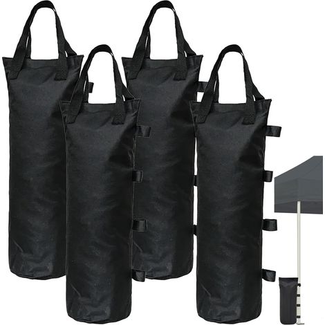 Sac Lestage - Lot de 4 - Tissu Oxford 800D - Fixation - Pour Tonnelle Et Parasol - 50 x 20 cm (1/5)